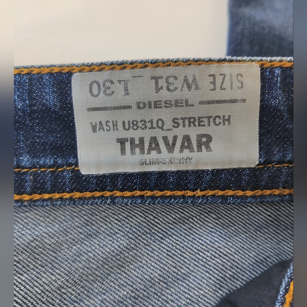 *Damaged* Diesel Thavar Jeans - Picture 12 of 13
